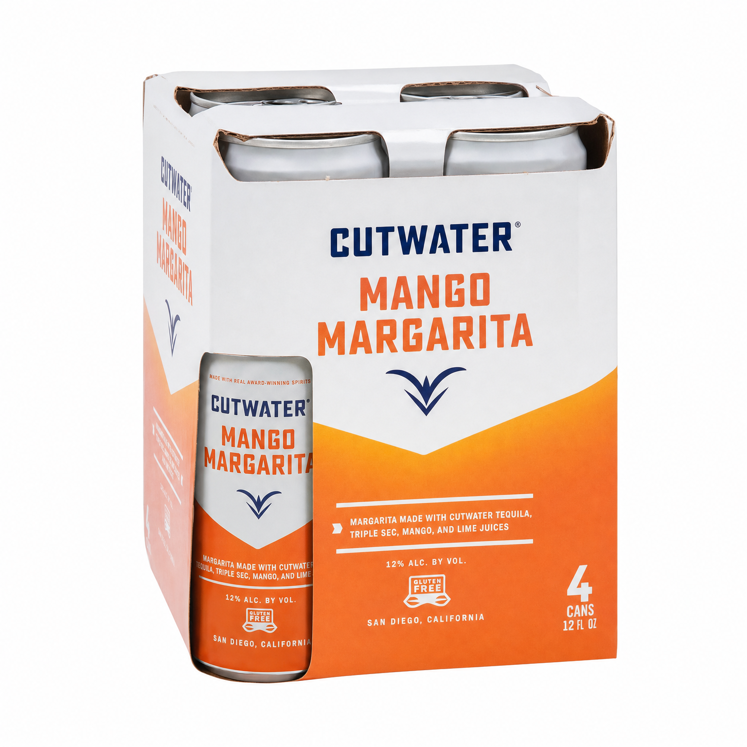 Cutwater Mango Margarita 4pk 12oz