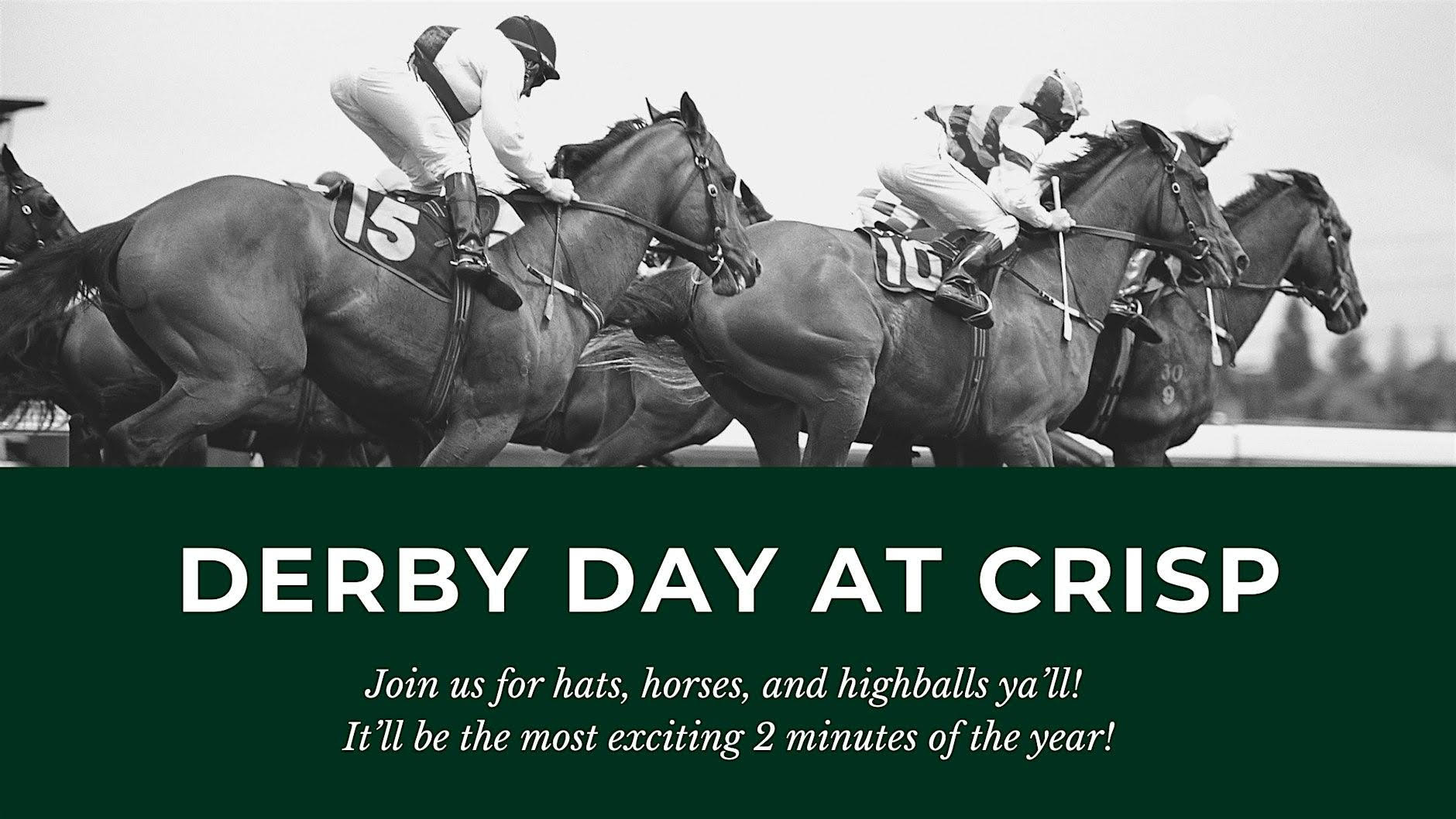 Derby Day at CRISP!!