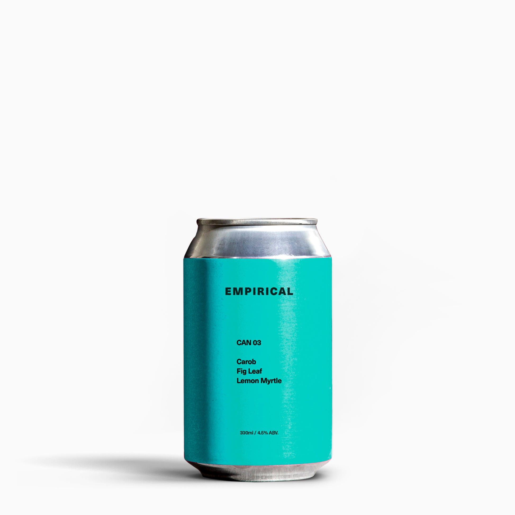 EMPIRICAL CAN03 TEAL LABEL