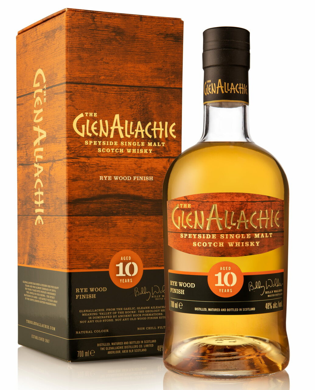 GLENALLACHIE 10Y RYE WOOD FINI