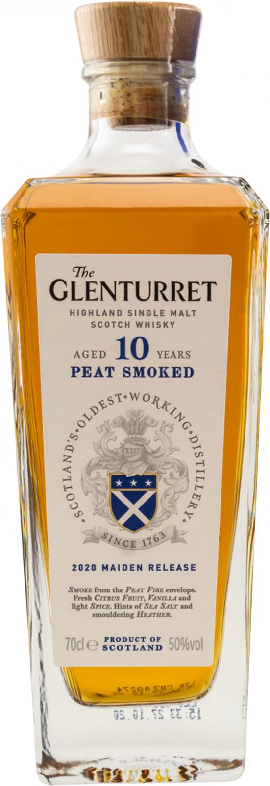 GLENTURRET 10Y PEAT SMOKED