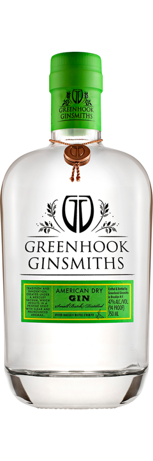 GREENHOOK AMERICAN DRY GIN 750