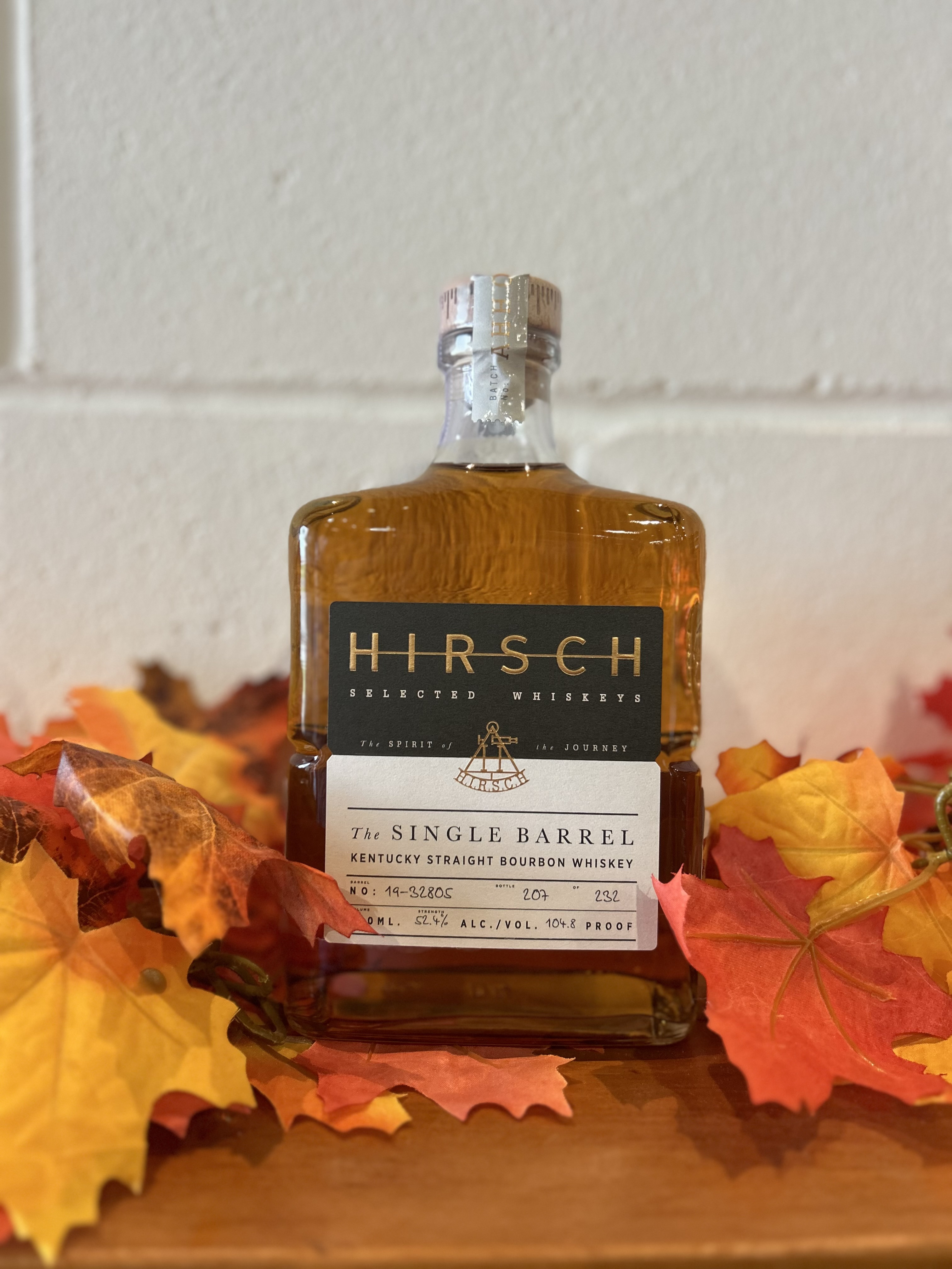 HIRSCH BOURBON SINGLE BARREL