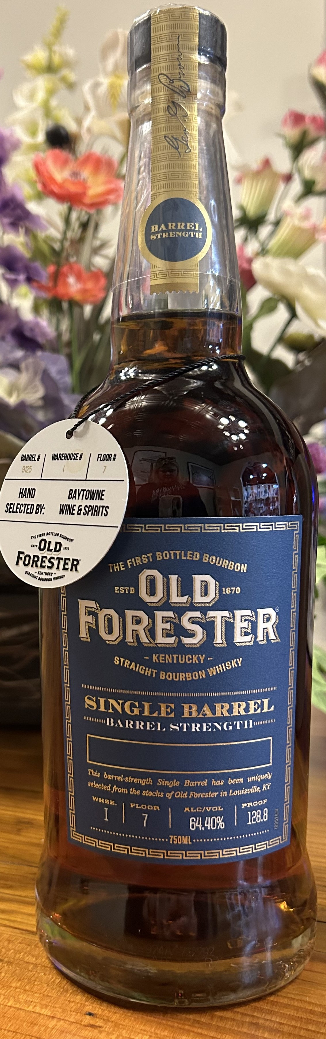 OLD FORESTER SINGLE BARREL