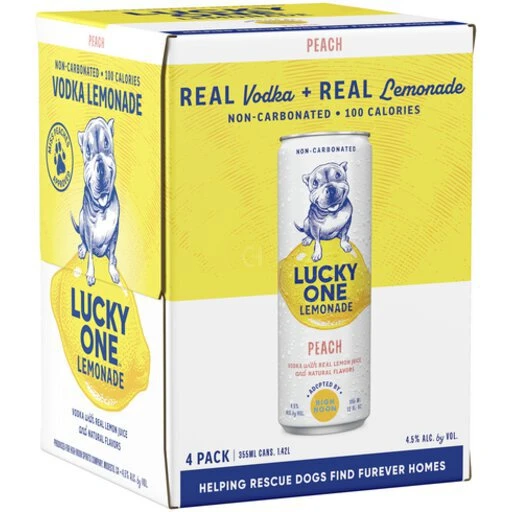LUCKY ONE PEACH LEMONADE 255ML