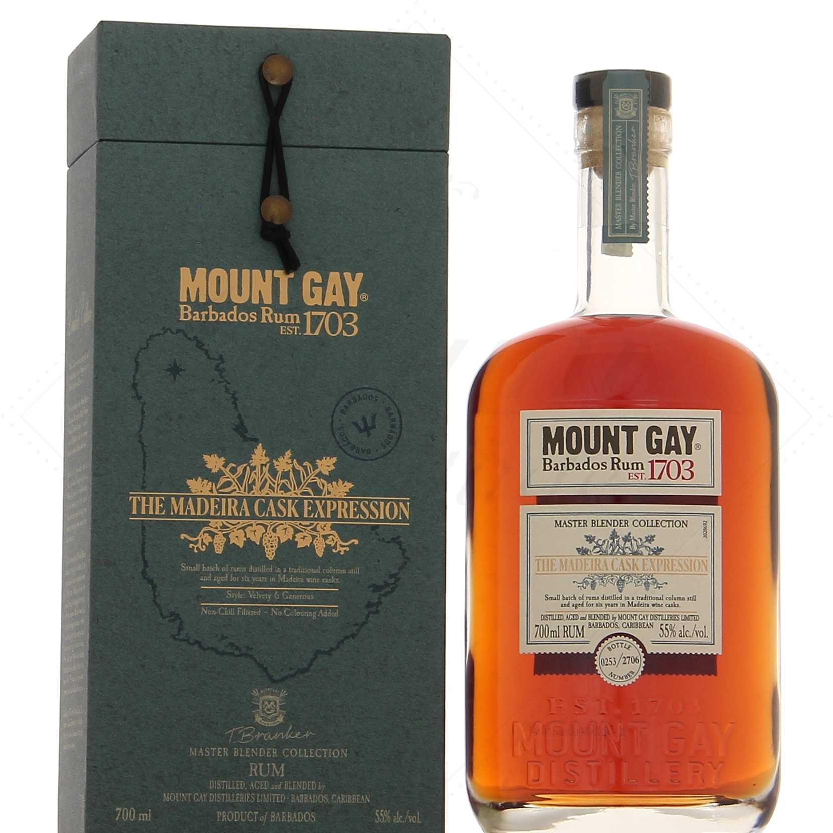 MOUNT GAY RUM MADEIRA CASK