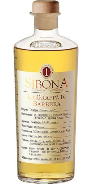 SIBONA LA GRAPPA DI BARBERA