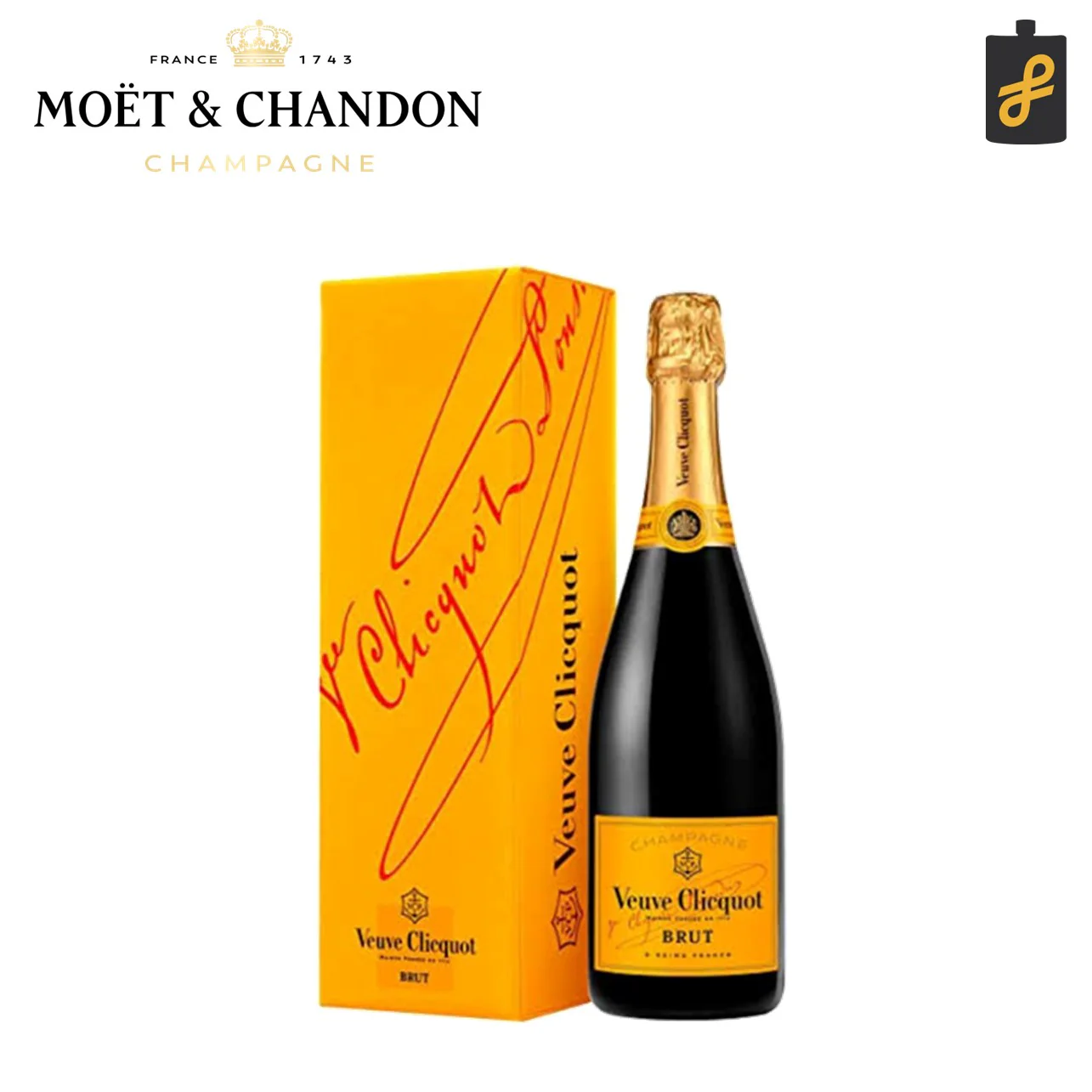 VEUVE CLICQUOT BRUT 750ML