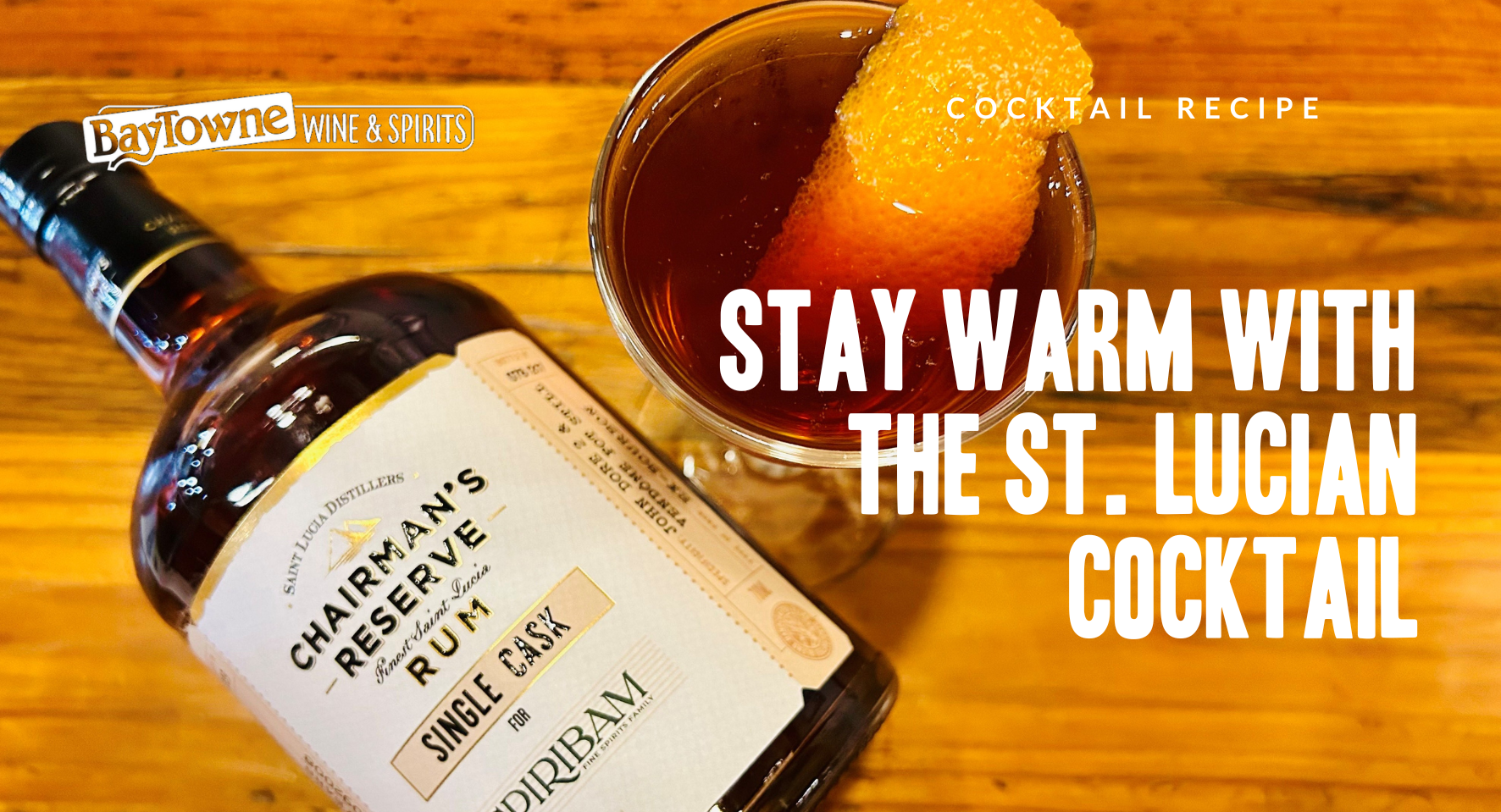 Travel Someplace Warm With A Tiki Favorite: The St. Lucian