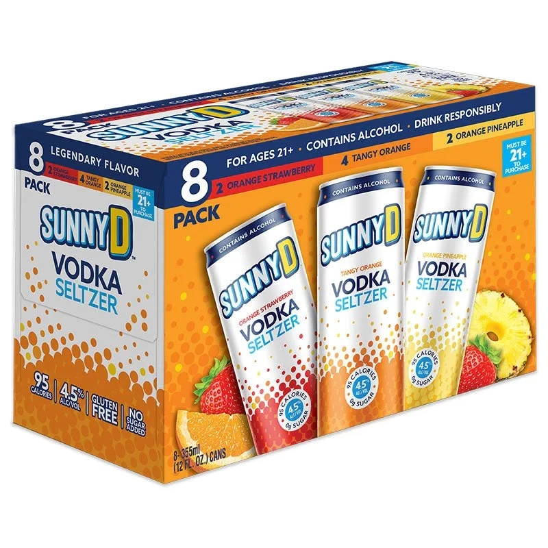 SUNNY D VARIETY 8PACK