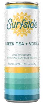 SURFSIDE GREEN TEA 355ML