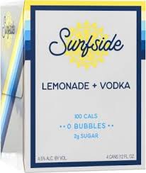 SURFSIDE LEMONADE & VODKA 4PK