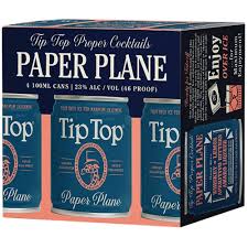 TIP TOP PAPER PLANE 4PK