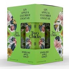 TWO CHICKS APPLE GIMLET 4PK