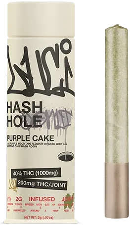 hash hole purple cake preroll
