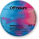 off hours blue raspberry edibles