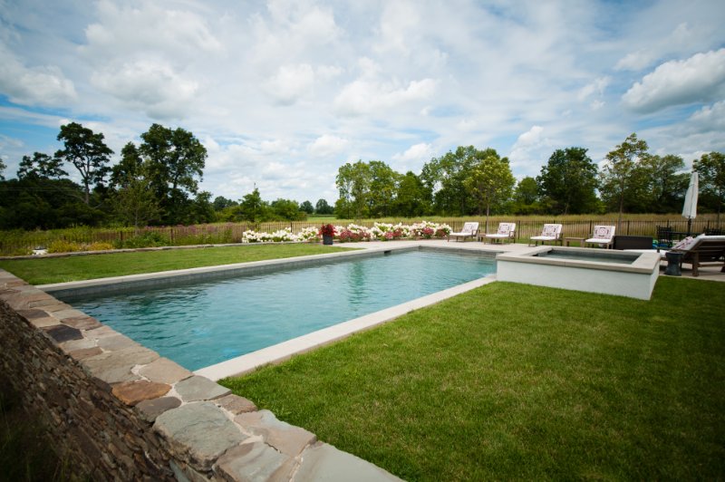 far off view of angular with hot tub