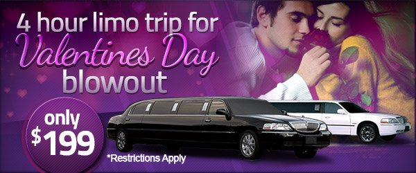 Valentine's Limo Rental