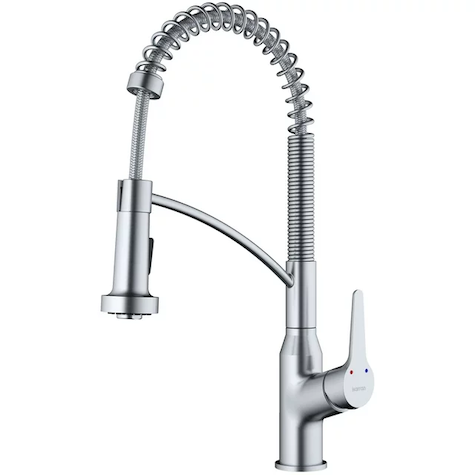 karran scottsdale faucet in stainless steel