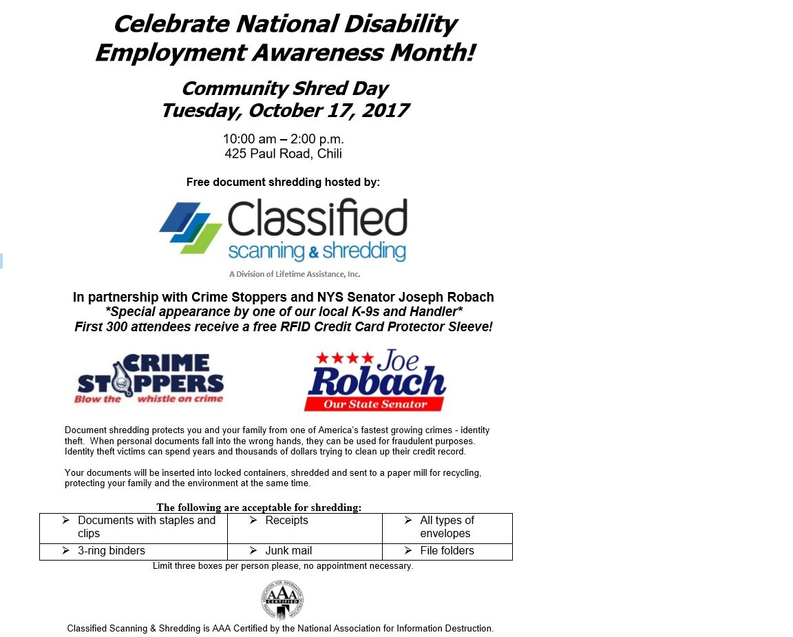 Celebrate National Disability Employment Awareness Month!