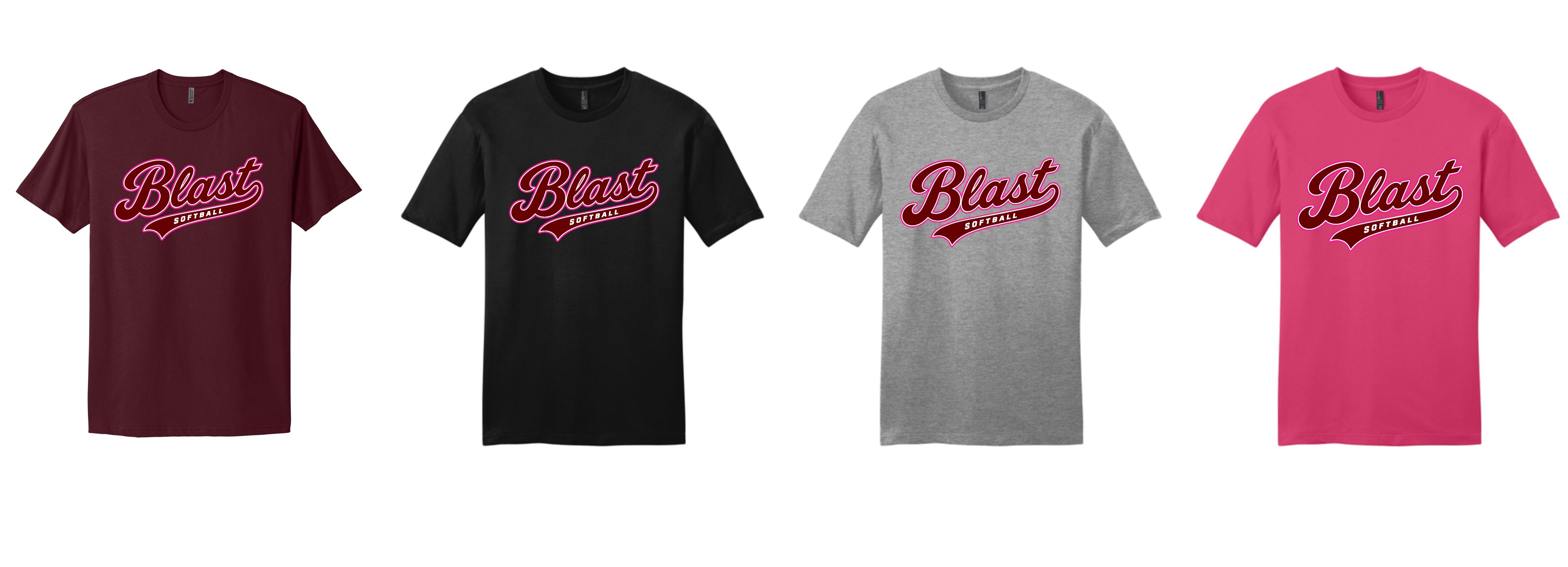Blast Script Tee