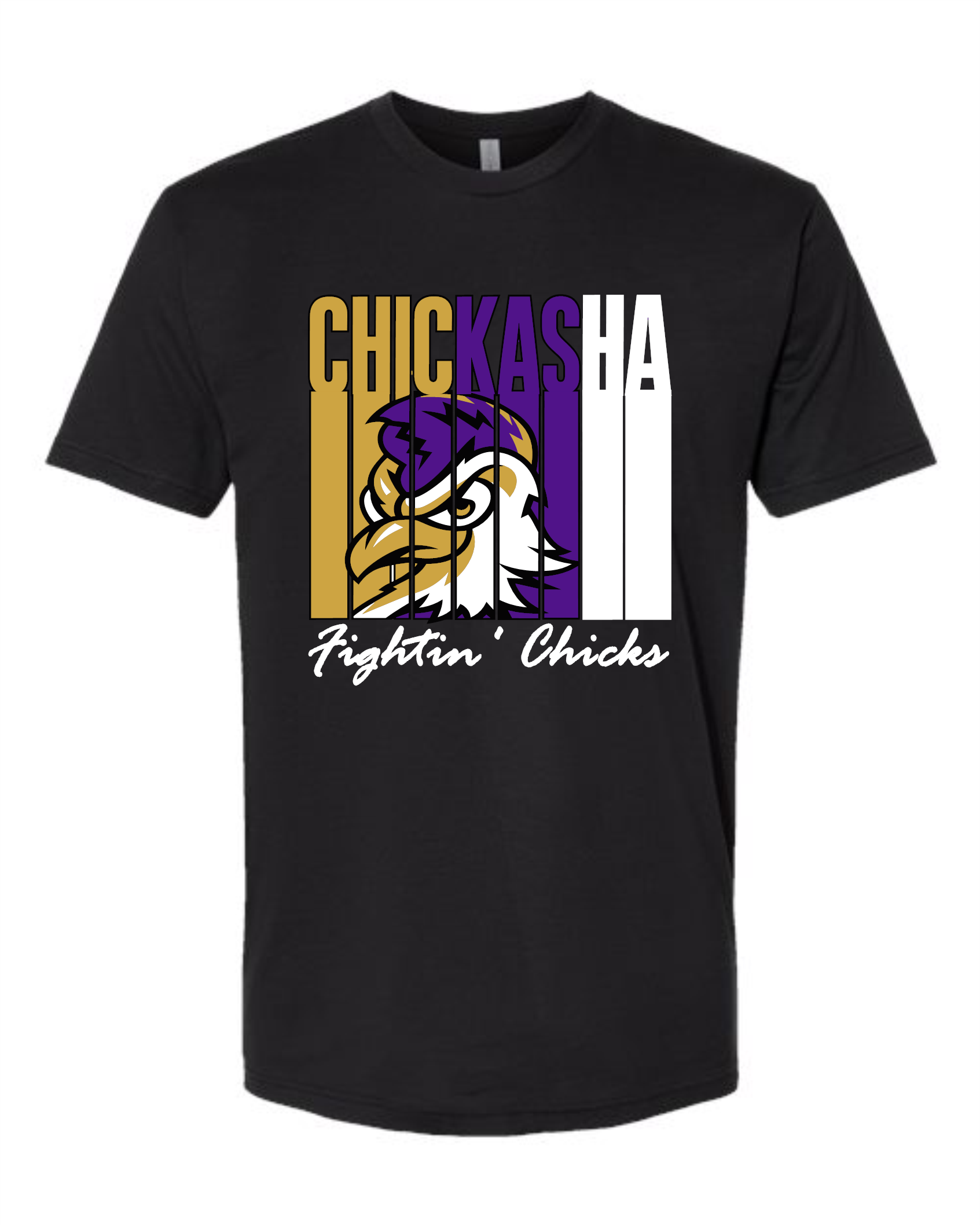 Chicks Color Stripe Tee