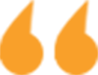 testimonial quotation marks