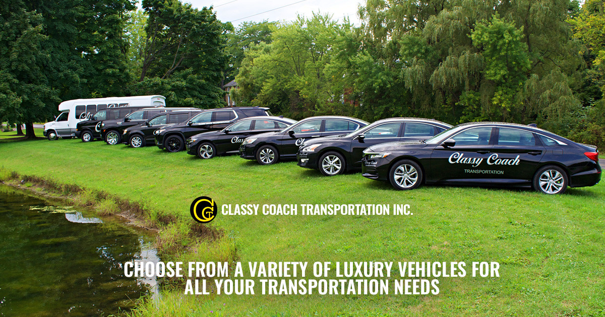 Choose From a Variety of Luxury Vehicles for All Your Transportation Needs