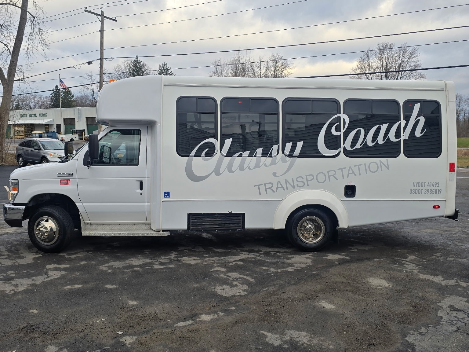 ADA-compliant bus wheelchair access