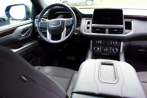 drivers seat of yukon from classy coach