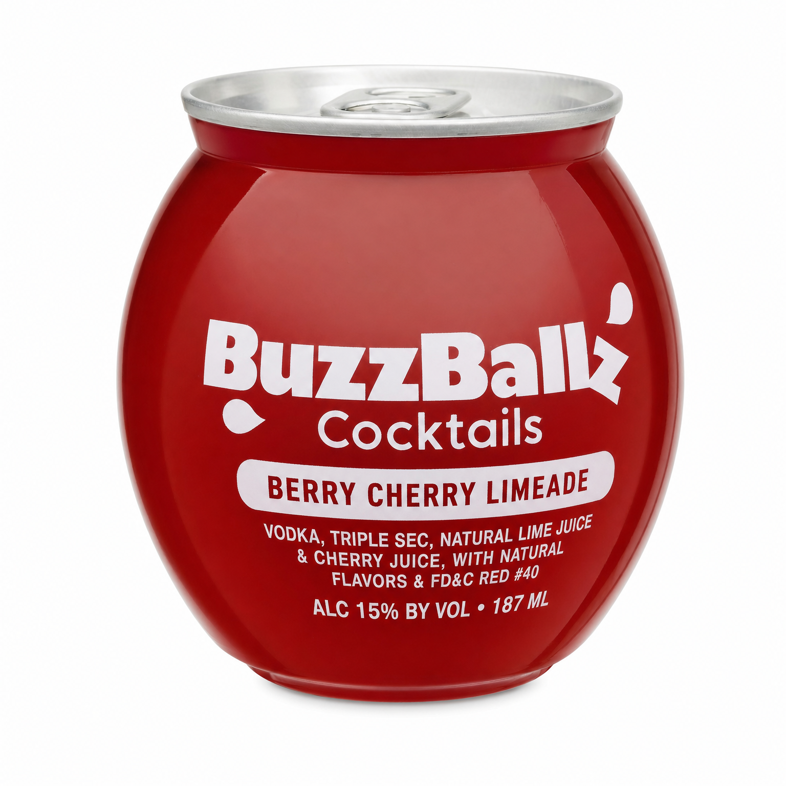 BuzzBallz Berry Cherry Limeade 187ml