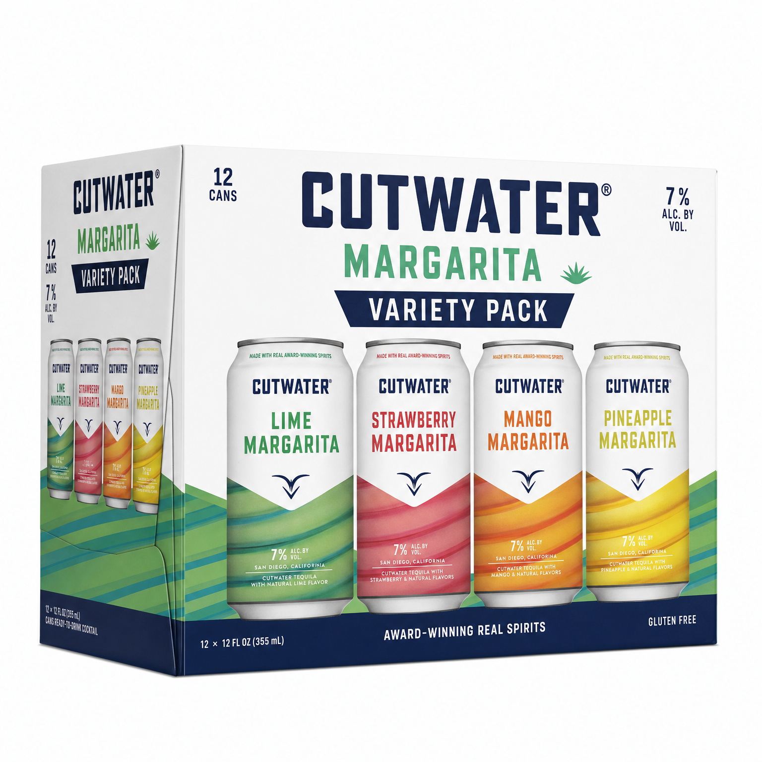 Cutwater Margarita Variety Pack 12pk 12oz Cans