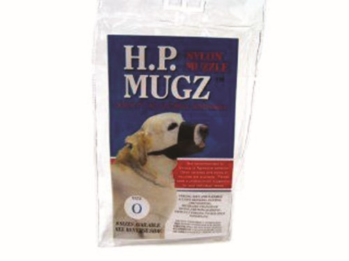 Nylon Muzzle Black Size 0