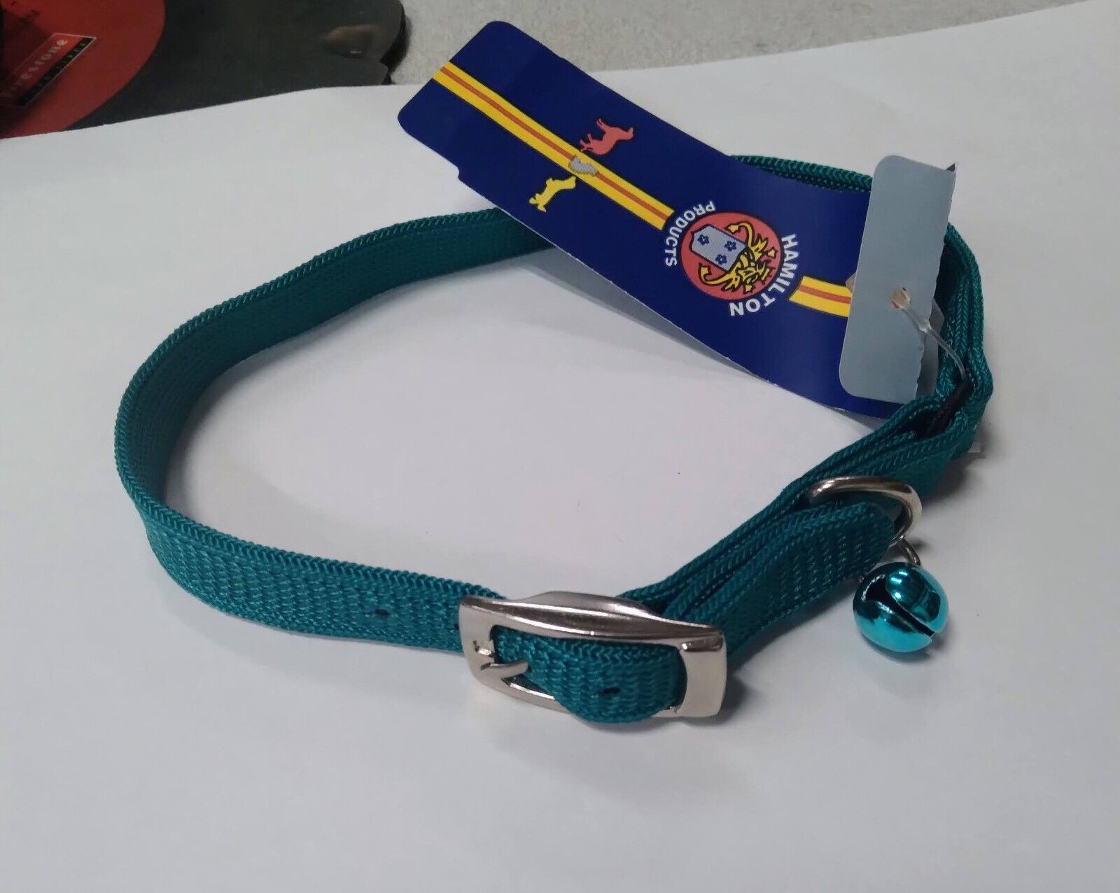 3/8x14 Safe Cat Clr w/Bell Tea