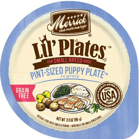 Merr Lil PlatesPuppyPlate 3.5z