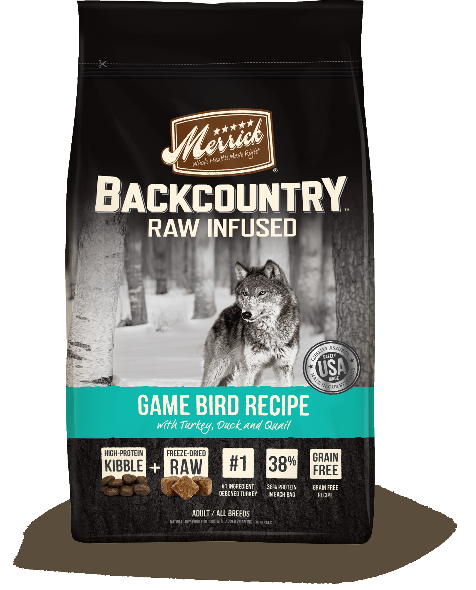 Merr Backc Game Bird 22 Lbs