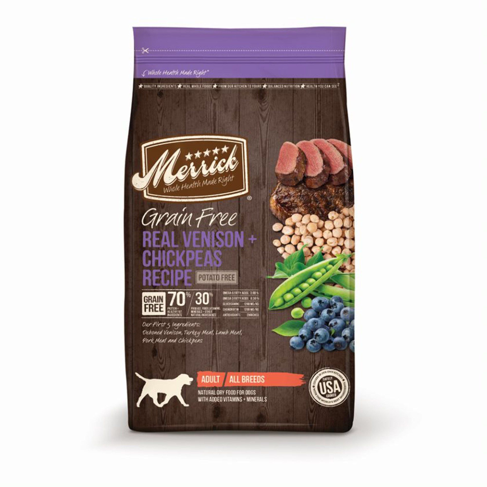 Merr Grain Free Venison 10 lb