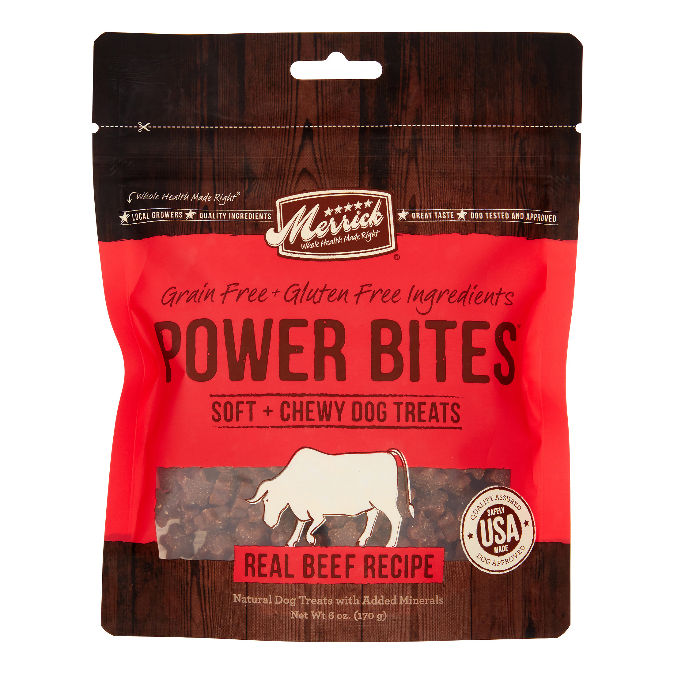 Merr Power Bites beef 6oz