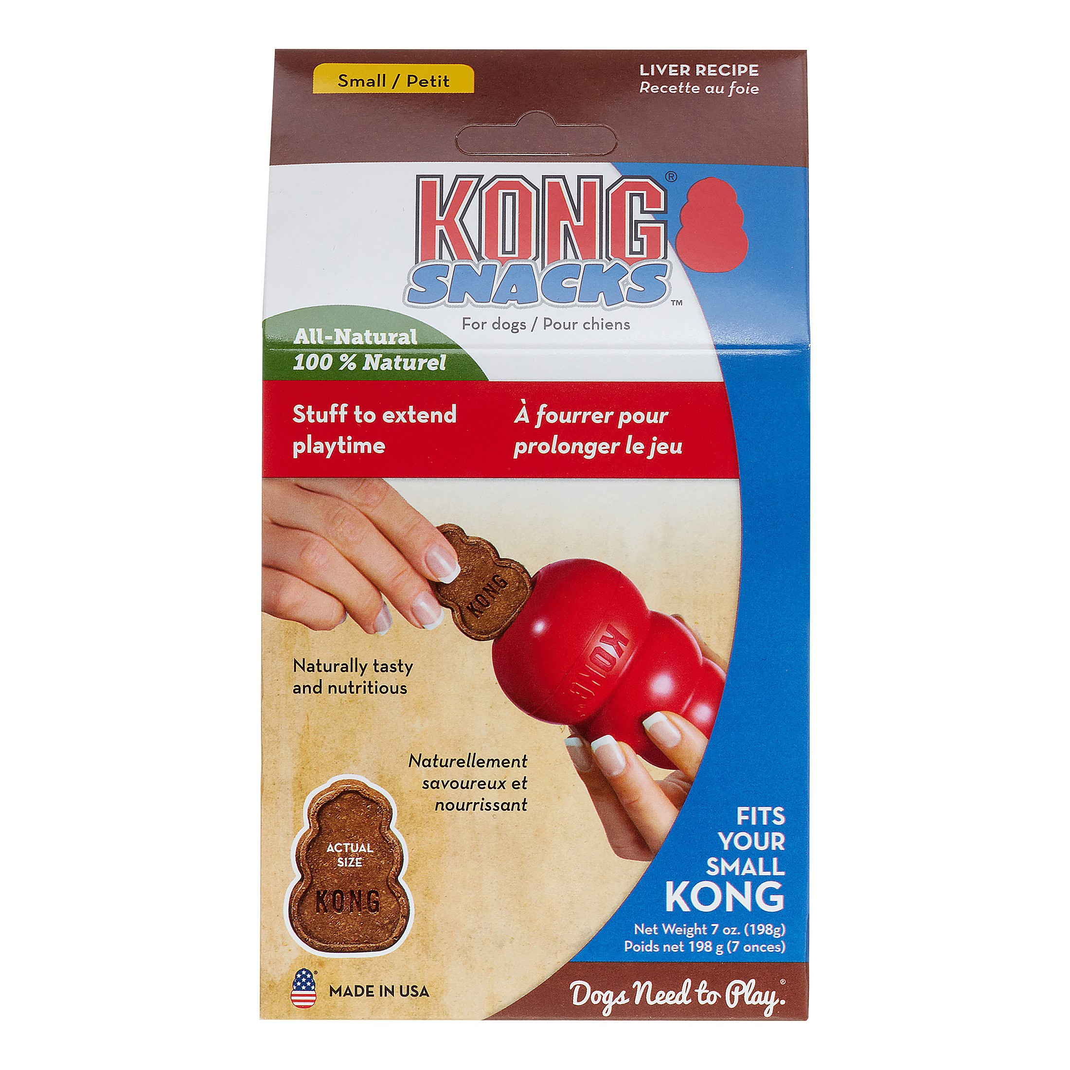 Kong Sm Liver Snaps