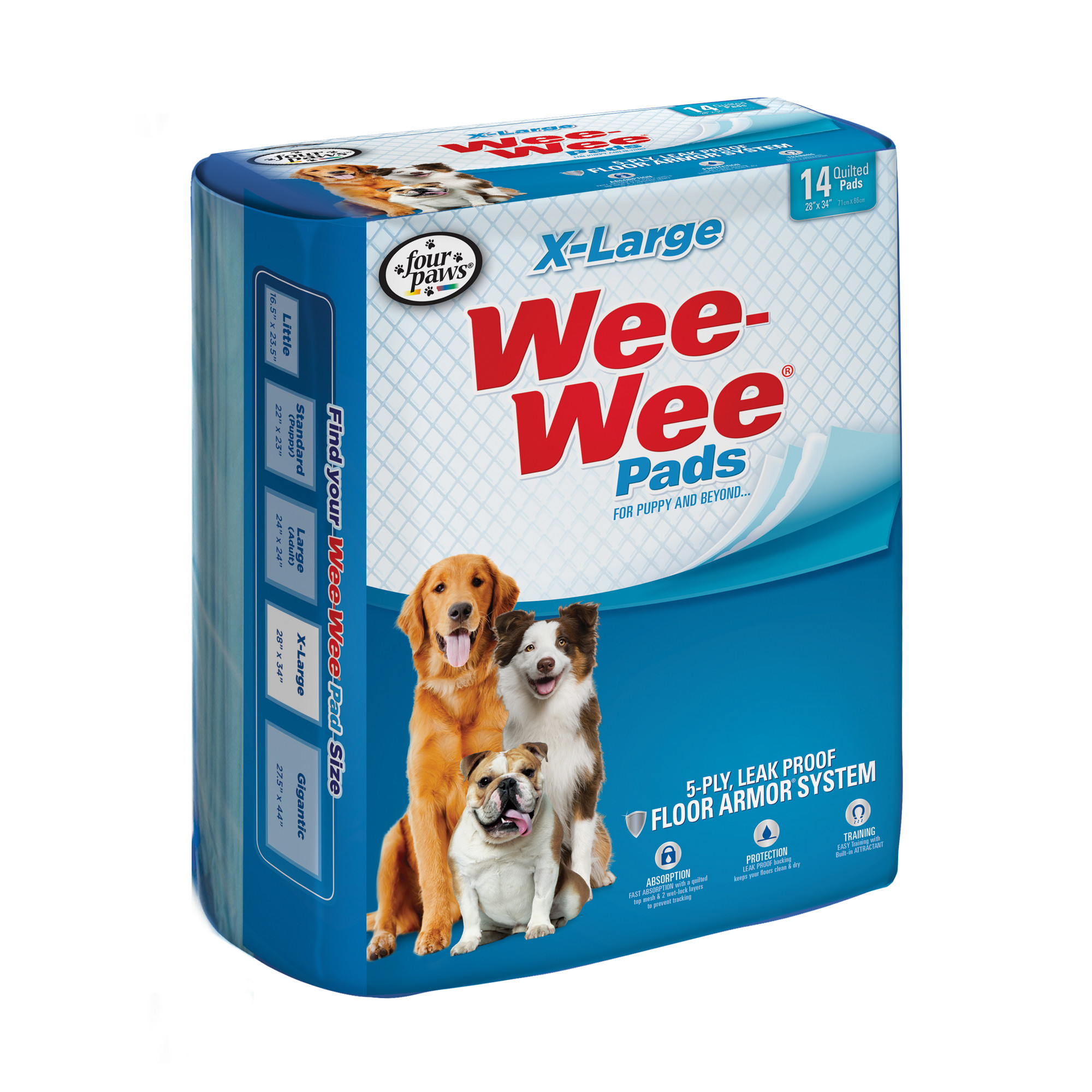 FP Wee-Wee Pads 14pkxl