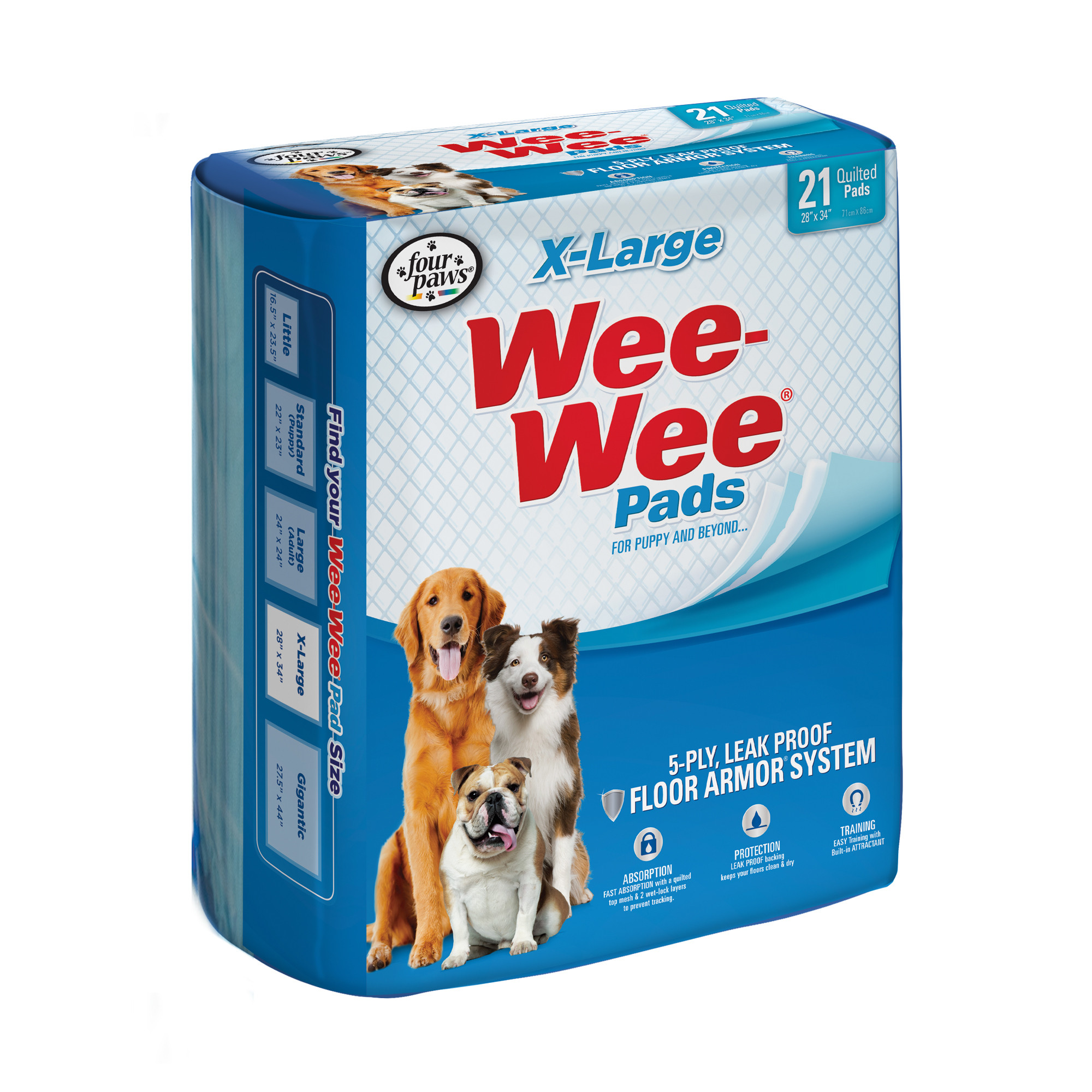FP Wee-Wee Pads XL 21pk