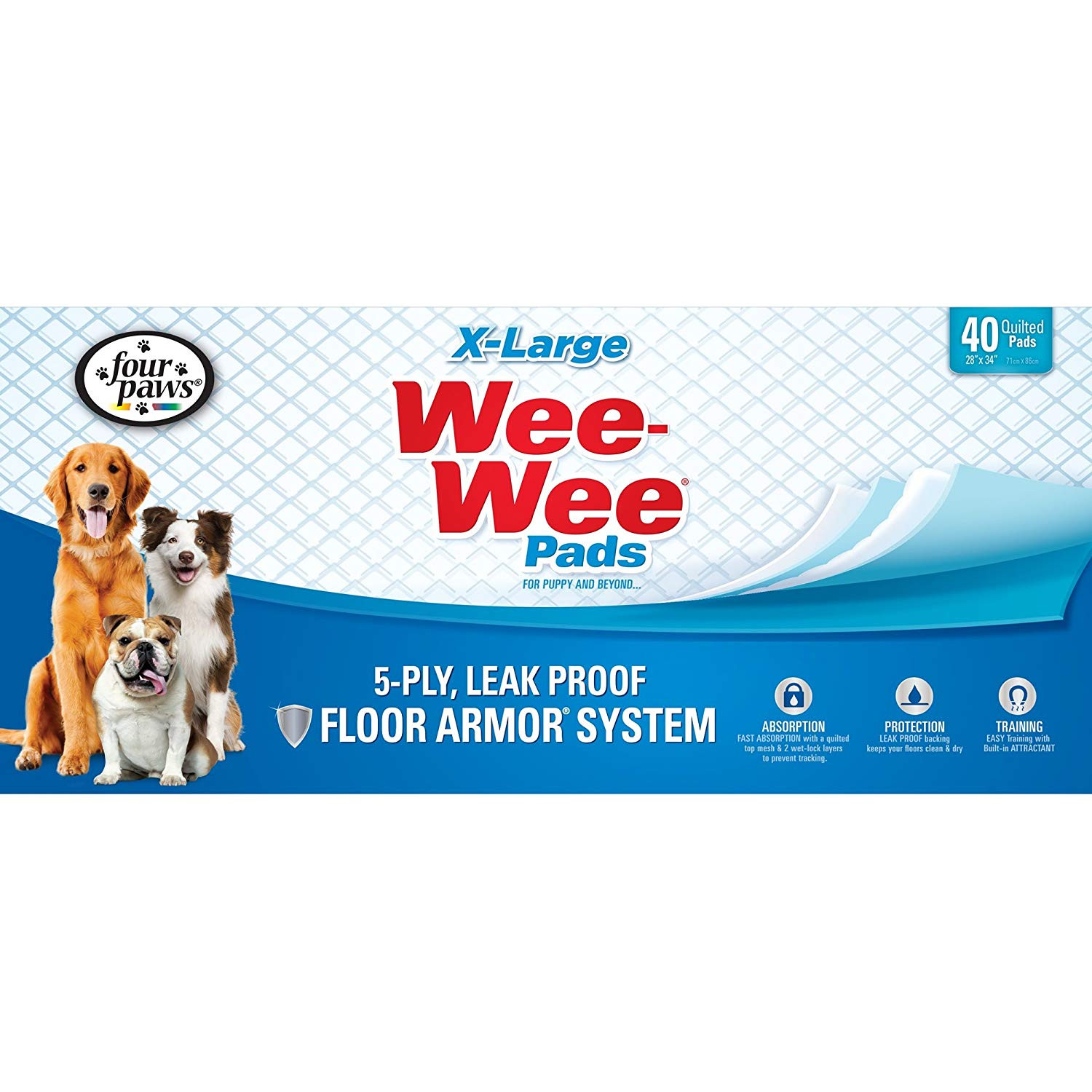 FP Wee-Wee Pads 40pk XLG