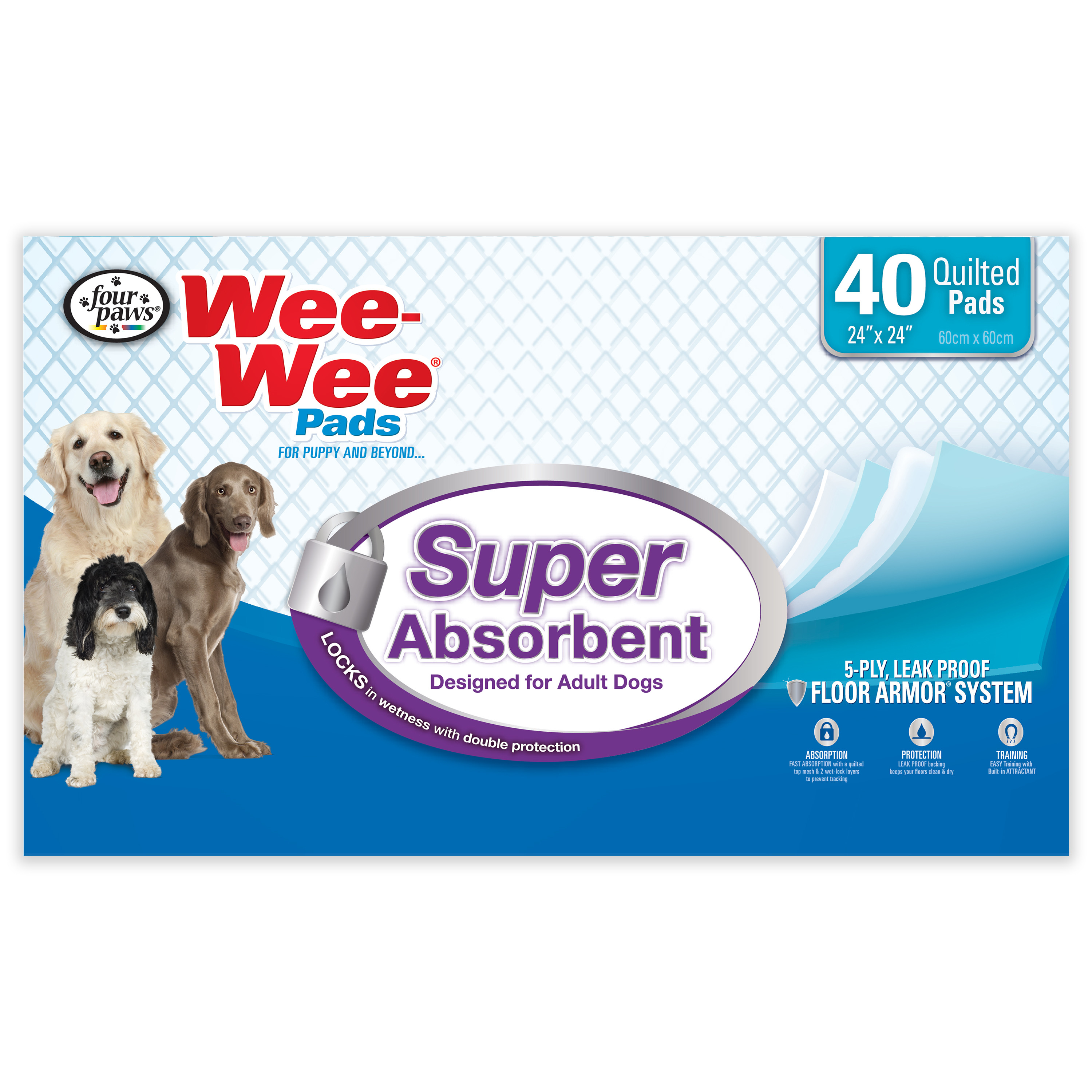 FP Wee-Wee Pads SA 40pk