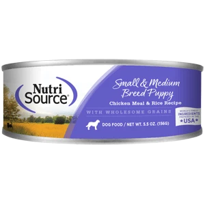 NutriSource PuppyCh/Rice 5.5oz