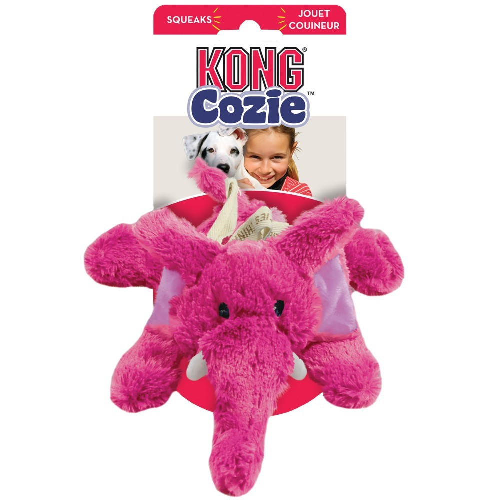 KONG Cozie Elmer Elephant Md