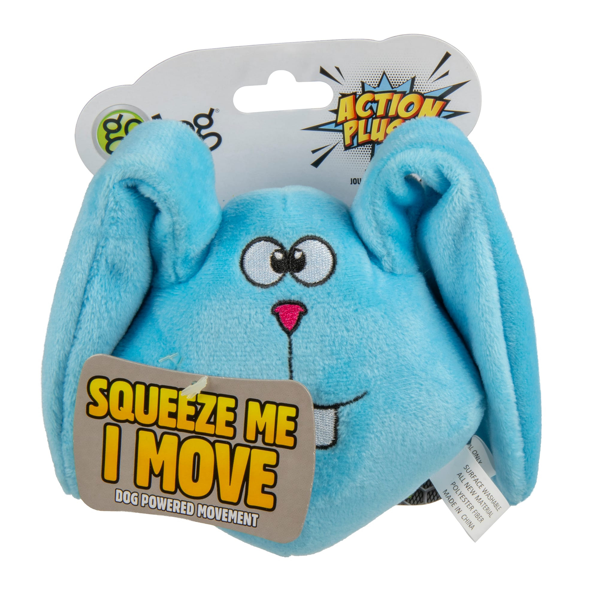 GoDog Action Sqk Bunny Blu