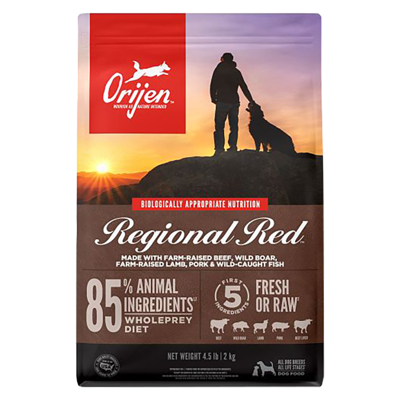 Orijen Adult Reg. Red 4.5#