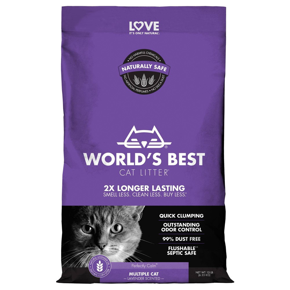 Worlds Best Litter Lavende15lb