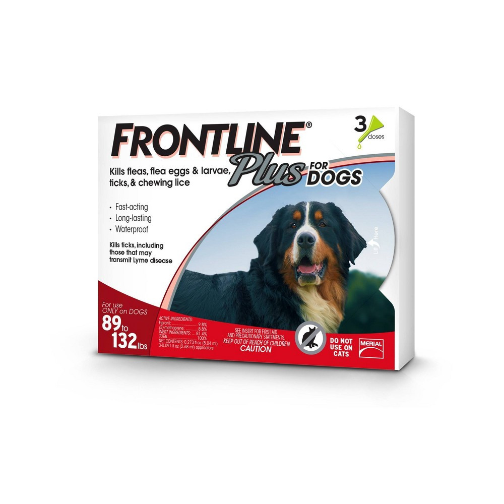 Frontline Plus 89-132lb 3Month