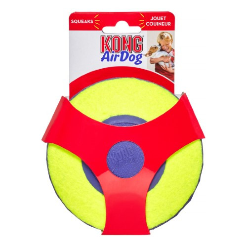 Kong Air Squeaker Disc Lg